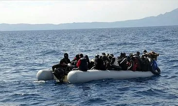 İzmir açıklarında 64 düzensiz göçmen kurtarıldı #izmir İzmir açıklarında 64 düzensiz göçmen kurtarıldı #izmir