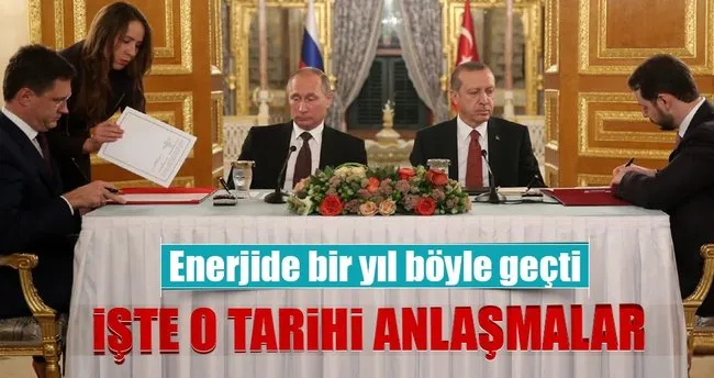 Türkiye’nin enerjide 2016 yılı böyle geçti