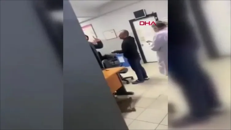 İstanbul’daki aile sağlığı merkezinde şok görüntü: Yıkarım burayı vereceksiniz!