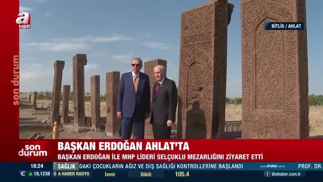 Başkan Erdoğan Ahlat'ta | Video
