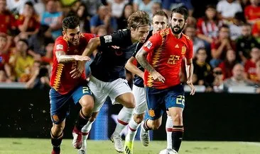 İspanya’dan Hırvatistan’a gol yağmuru