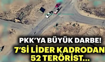 TSK açıkladı! PKK’ya büyük darbe!