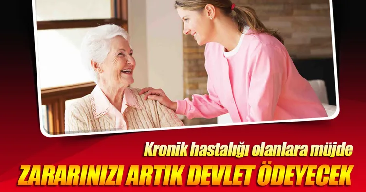 Devletten kronik hastalara müjde