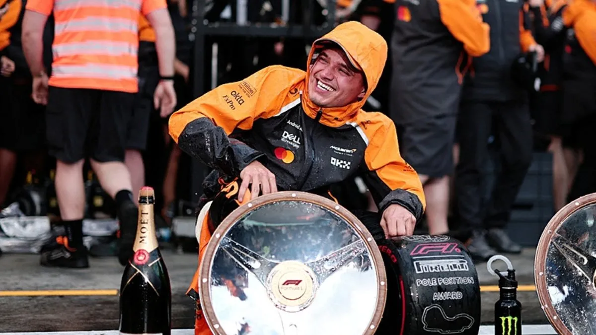 Avustralya Grand Prix'inde zafer Lando Norris'in