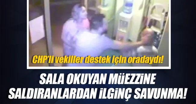 Sala okuyan müezzine darp davasında ilginç savunma