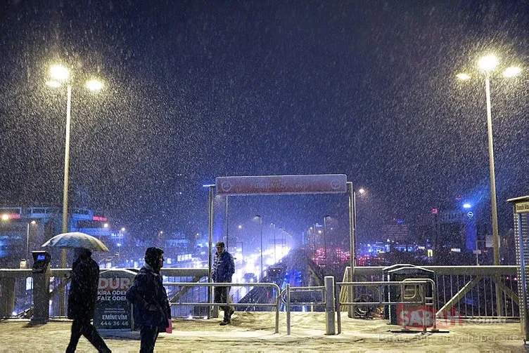 Meteoroloji’den son dakika hava durumu ve kar yağışı uyarısı! İstanbul’da kar yağışı ne zaman sona erecek?