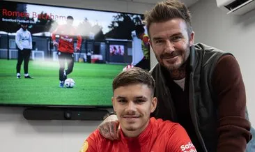 David Beckham’ın oğlu Romeo, Brentford’un B takımına katıldı!