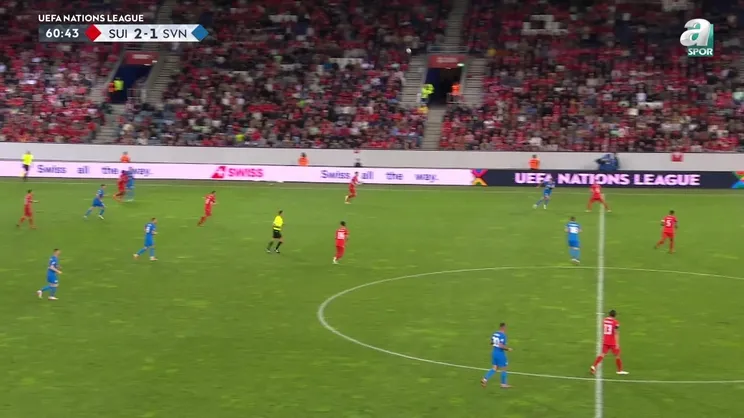 MAÇ ÖZETİ İZLE | İsviçre 2-1 Slovenya