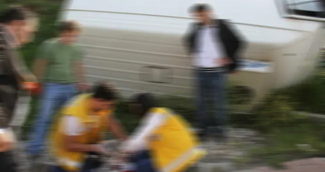 Yozgat’ta minibüs devrildi: 5 yaralı