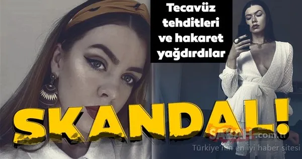 Bir fotoğraf paylaştı, hayatının şokunu yaşadı! Tecavüz tehditleri ve hakaret yağdırdılar