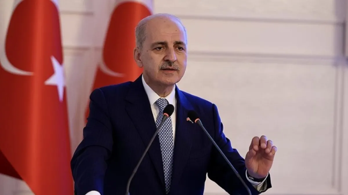 SON DAKİKA! TBMM Başkanı Numan Kurtulmuş’tan Terörsüz Türkiye mesajı: Komisyon raporu TBMM’ye takdim edilecek SON DAKİKA! TBMM Başkanı Numan Kurtulmuş’tan Terörsüz Türkiye mesajı: Komisyon raporu TBMM’ye takdim edilecek