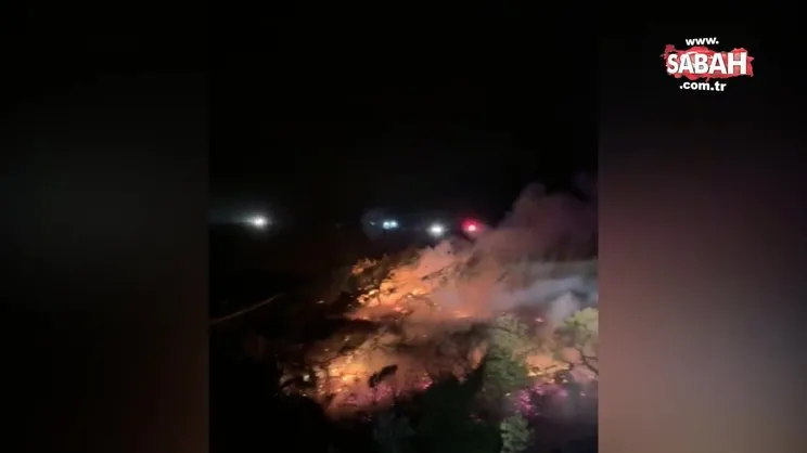 Marmaris orman yangını