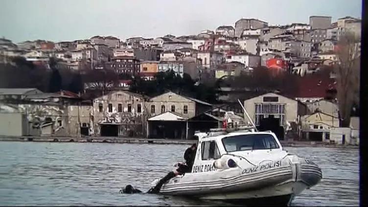 Deniz polisini yanıbaşında kahreden ölüm