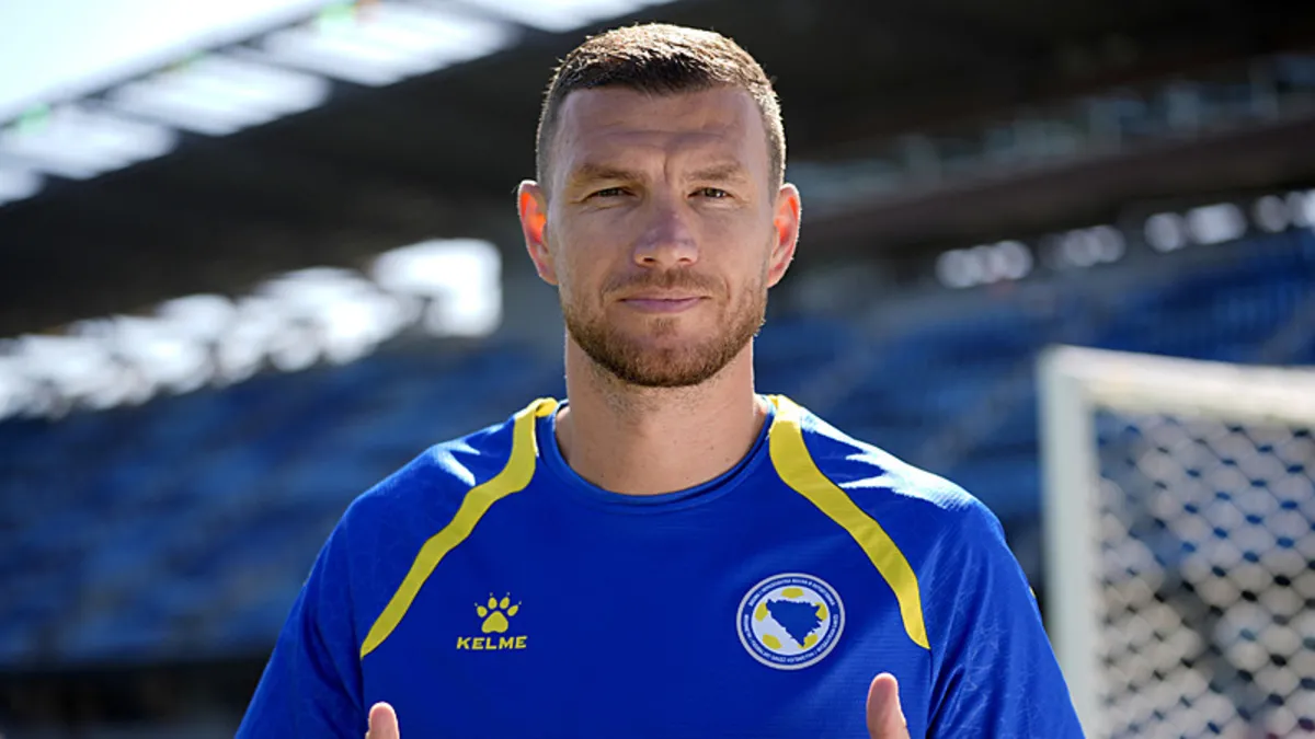 Edin Dzeko: Evet kesinlikle favori ABD ama bizim de kalitemiz var Edin Dzeko: Evet kesinlikle favori ABD ama bizim de kalitemiz var