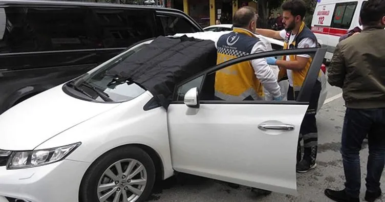 Kadıköy’de kadın sürücüye otomobilde silahlı saldırı