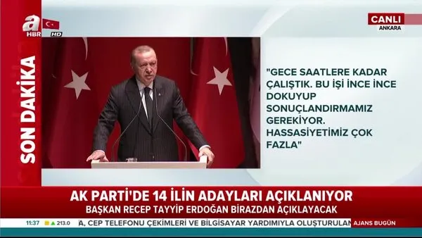 Cumhurbaşkanı Erdoğan: Seçim kampanyamızda gürültü ve görüntü kirliliğine izin vermeyeceğiz