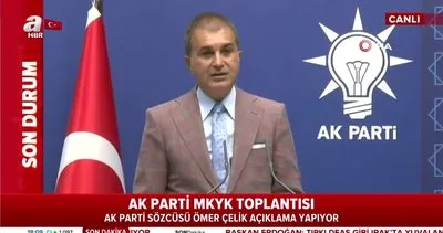 Son dakika! AK Parti MKYK sonrası Ömer Çelik’ten önemli açıklamalar | Video
