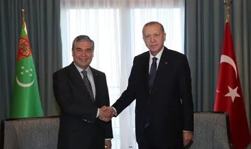 Başkan Erdoğan, Türkmenistan Milli Lideri Berdimuhammedov ile görüştü! İşte ele alınan konular