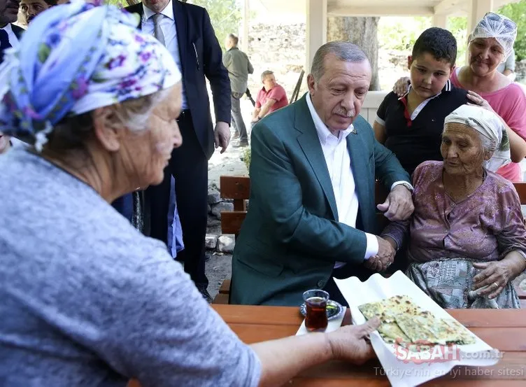 Başkan Erdoğan Muğla’da tarihi yerleri ziyaret etti
