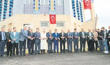 Kubbetül Sahra Cami açıldı