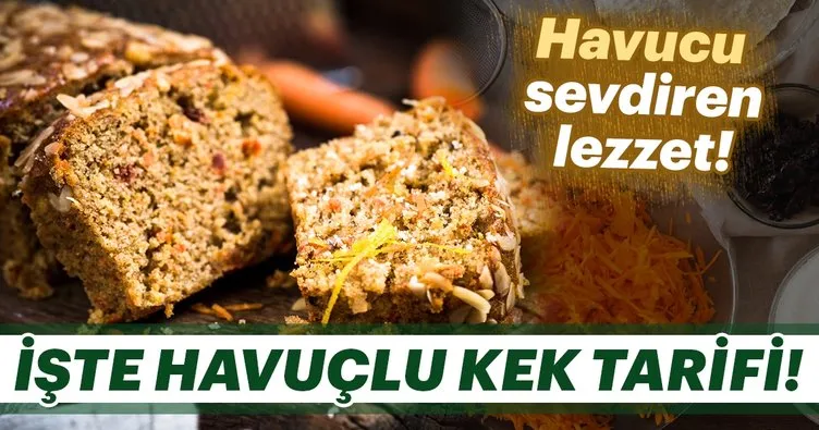Havuçlu kek nasıl yapılır? Havuçlu kek tarifi… Yemek Tarifleri