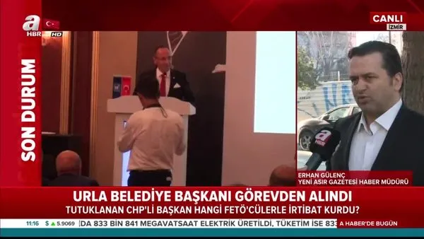 Urla Belediyesi’nin CHP’li Başkanı Burak Oğuz’un 182 FETÖ'cü ile irtibat halinde olduğu belirlendi!