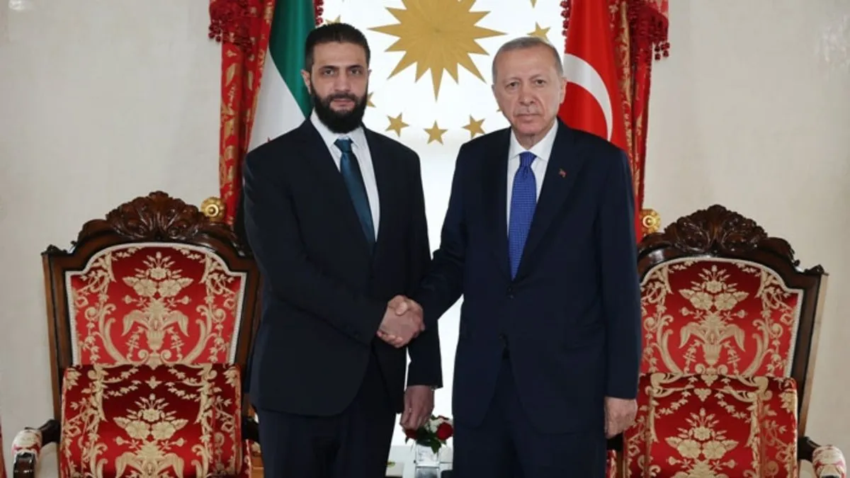 Son dakika: Başkan Erdoğan Dolmabahçe'de Şara ile bir araya geldi: Türkiye Suriye'nin yanında duracak