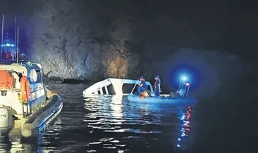 Doğum günü dönüşü tekne alabora oldu