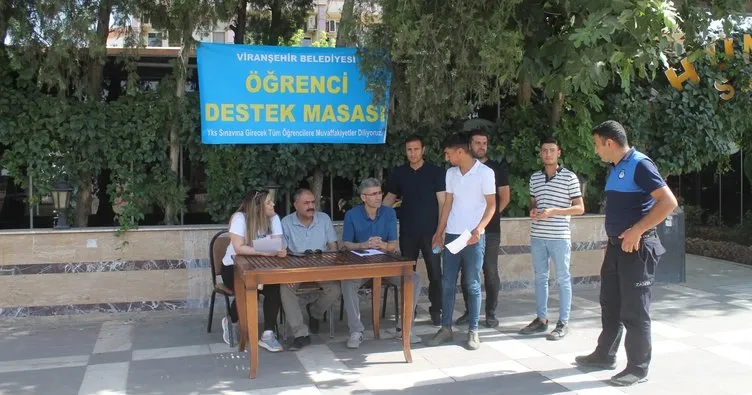 Viranşehir Belediyesi YKS için kriz masası kurdu
