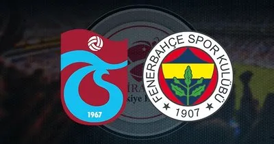 Ziraat Türkiye Kupası’nda Trabzonspor-Fenerbahçe maçının muhtemel 11’leri!