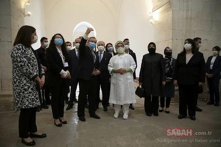 TBMM Başkanı Şentop ve Emine Erdoğan, Edirne’de müze ve cami ziyaret etti