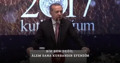 Başkan Erdoğan Mevlid Kandili’ni kutladı | Video