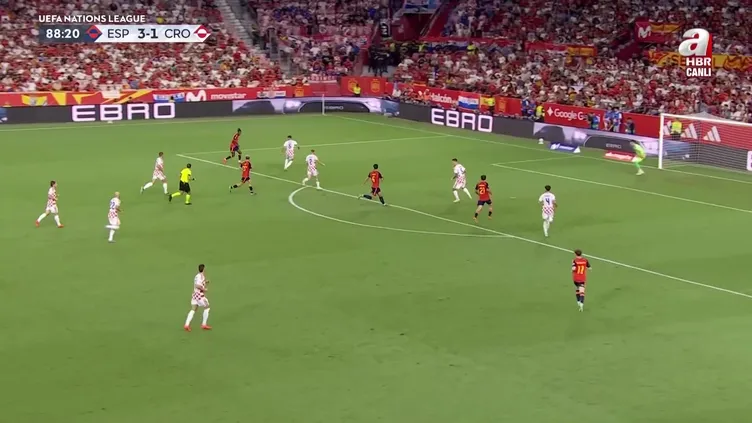 GOL İZLE | İspanya 4-1 Hırvatistan Nico Williams