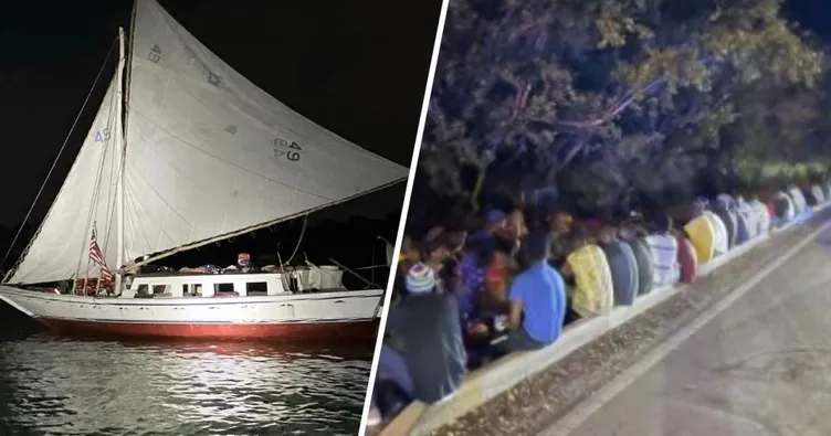 Yelkenli tekneyle ABD’ye kaçtılar!