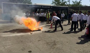 Otobüsü şoförlerine ‘kurtarma’ eğitimi