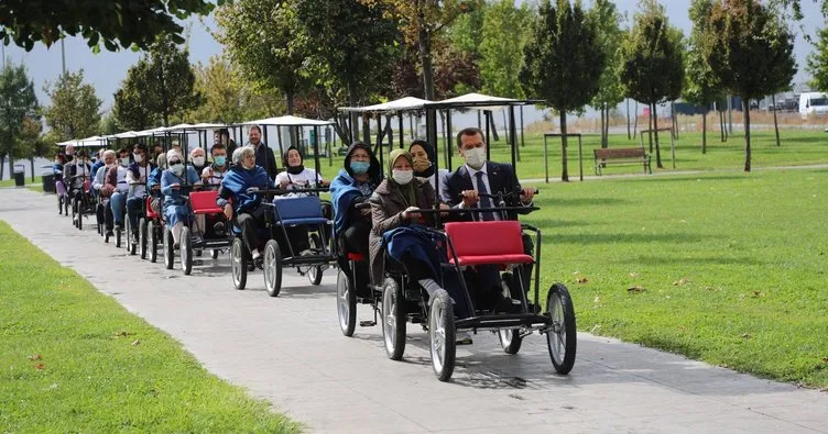 Pedallar sağlık yaşam için döndü