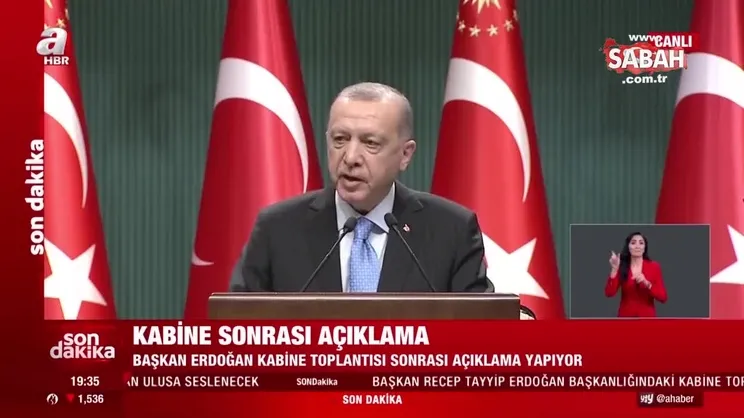 SON DAKİKA HABERİ: Başkan Erdoğan canlı yayında açıkladı! Kısıtlamalar kaldırılacak mı? | Video
