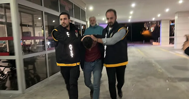 Eski eşine kucağındaki bebeğe aldırmadan saldırmıştı! O cani tutuklandı