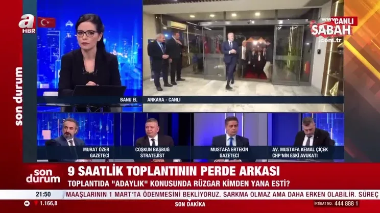 Son dakika: Altılı masanın 11. toplantısı sona erdi! Yine Cumhurbaşkanı adayı yok | Video