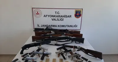 Afyonkarahisar'da silahlı şahıslara operasyon: 14 şüpheli gözaltında #afyonkarahisar