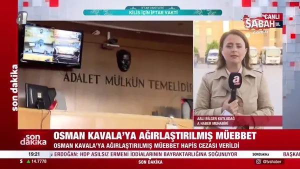 Son dakika: Gezi davasında karar! Osman Kavala'nın cezası belli oldu | Video