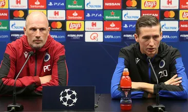 Club Brugge cephesi galibiyete odaklanmış durumda