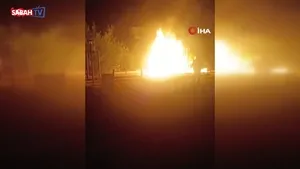 Hatay’da çocuk parkı kundaklandı: Mahalleli tepkili!