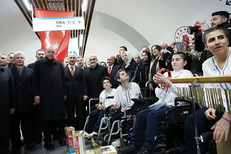Başakşehir-Kayaşehir metrosu hizmete açıldı: Başkan Erdoğan ilk sürüşü gerçekleştirdi