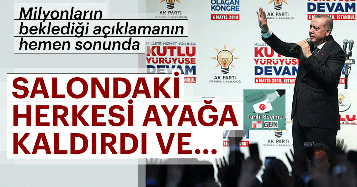 Son dakika haber: Cumhurbaşkanı Recep Tayyip Erdoğan seçim manifestosunu açıkladı