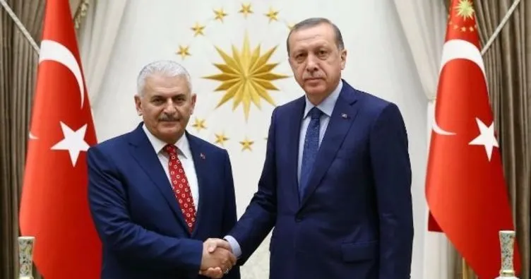 Cumhurbaşkanı Erdoğan, Başbakan Yıldırım’la görüşüyor
