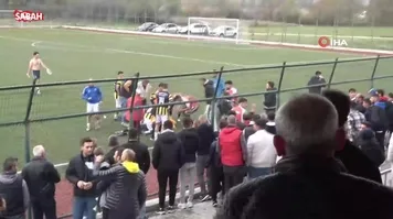 Hakemden maçta hayati müdahale