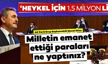 AK Parti Grup Başkanvekili Murat Köse’den CHP’li Ankara Büyükşehir Belediyesi’ni böyle eleştirdi! Milletimizin emanet ettiği paraları ne yaptınız?