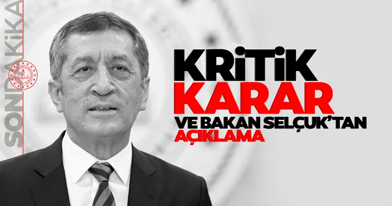 Son dakika | Yüz yüze eğitimde kritik karar ve Bakan Selçuktan önemli açıklama
