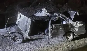 Antalya'da korkunç kaza: 1 ölü, 2 yaralı #antalya
